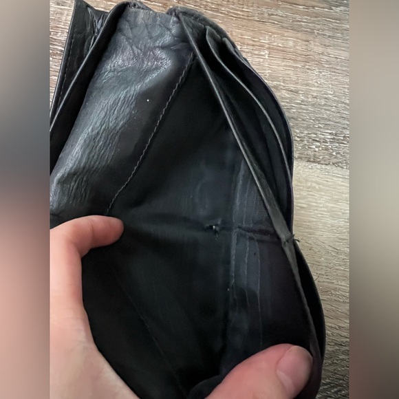 Vintage BOTTEGA VENETA black wallet - read description - Picture 12 of 16